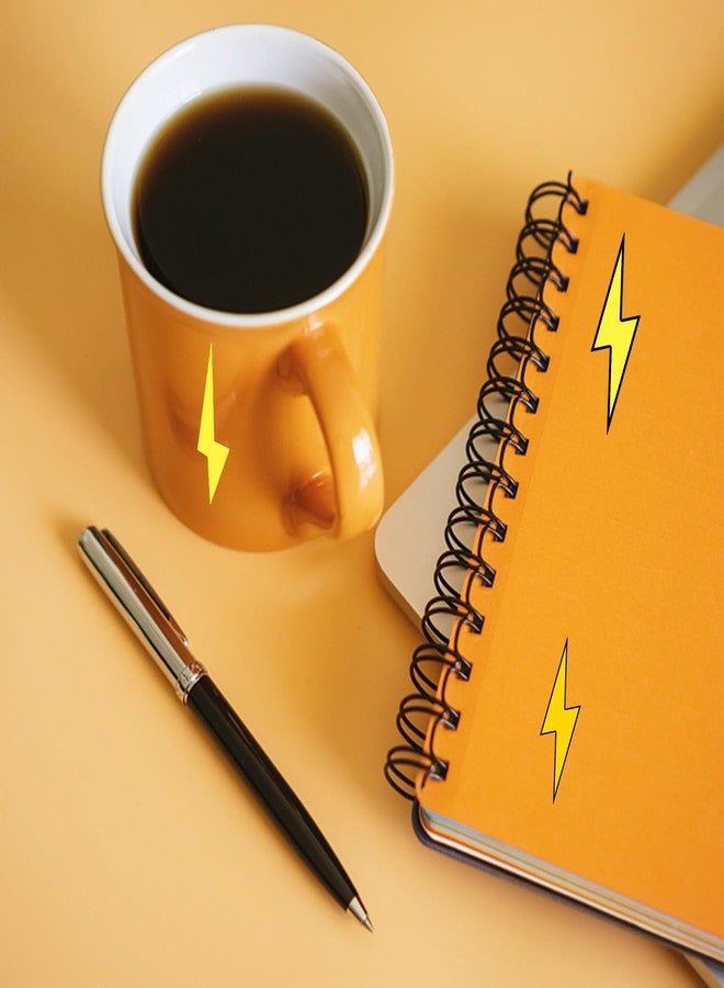 PIBIPAID 500 Pcs Lightning Bolt Roll Stickers,Flash Weather Birthday Party Favors Supplies Decorations Goodie Bag Stuffers Prize Labels - Image 5